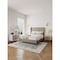 Manhattan Comfort 2-Piece DUMBO Standard 3-Drawer Dresser and DUMBO 2.0 Nightstand in White and Grey 2-DB02-WG - alternate 1